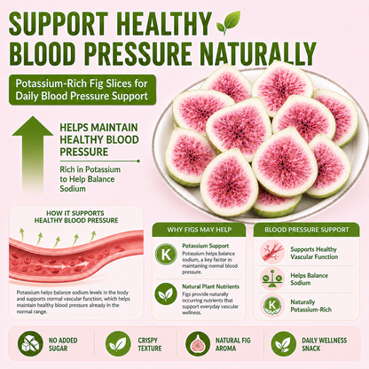 🥇 Premium Fig Slices: Nature’s Antioxidant Power for Heart Health & Daily Wellness