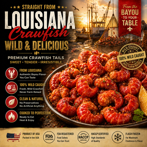 🦐 Golden Shrimp Tail Crisps™ | The Ultimate Crunchy Seafood Snack-EV