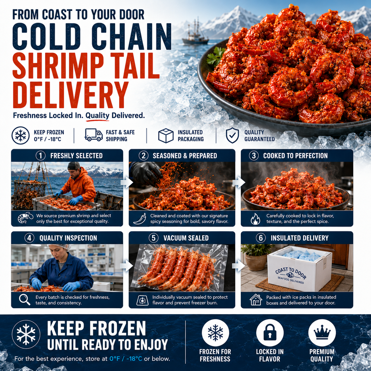 🦐 Golden Shrimp Tail Crisps™ | The Ultimate Crunchy Seafood Snack-EV