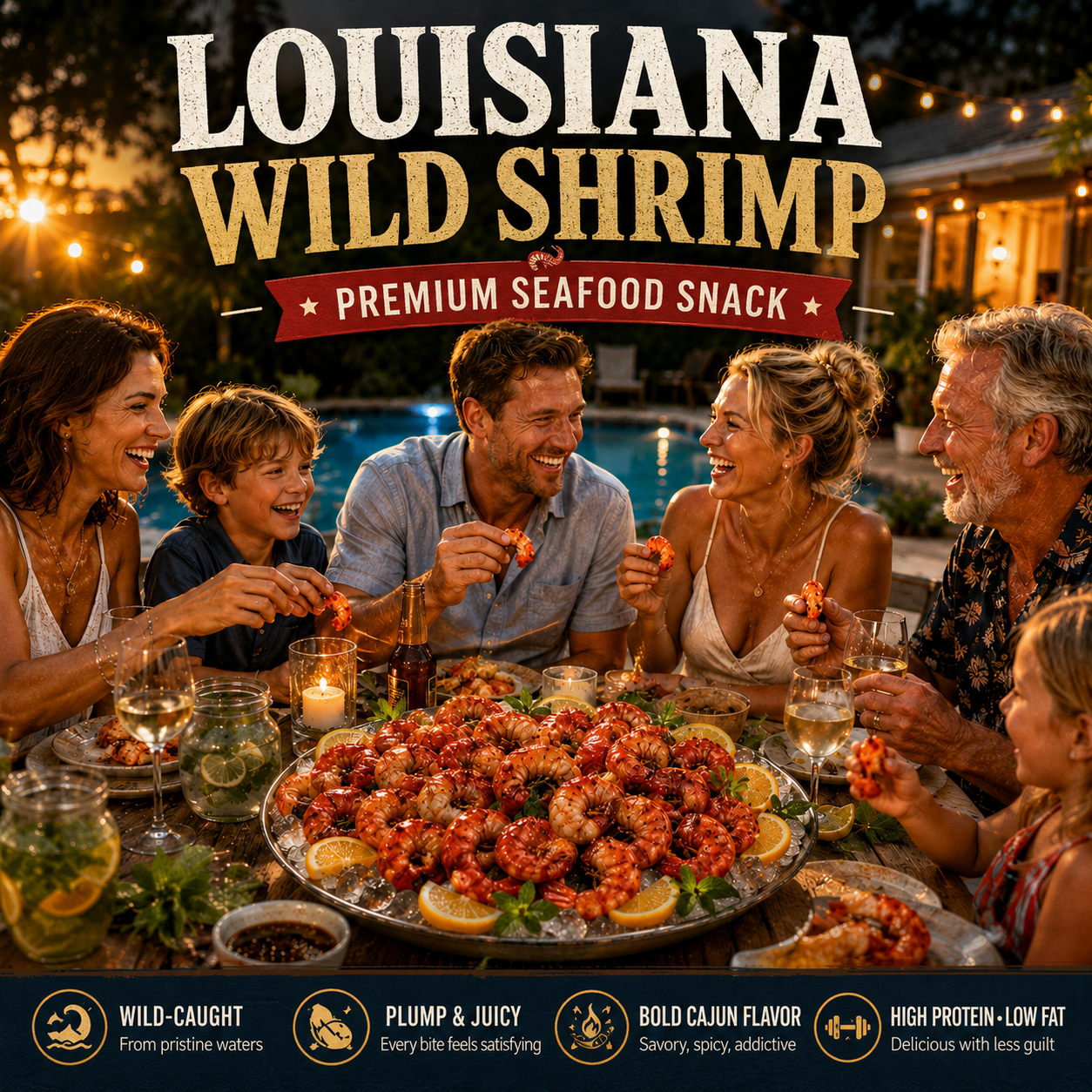 🦐 Golden Shrimp Tail Crisps™ | The Ultimate Crunchy Seafood Snack-EV