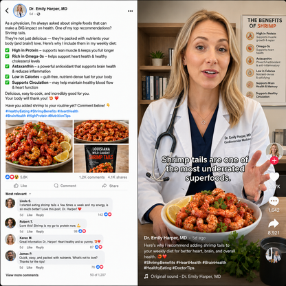 🦐 Golden Shrimp Tail Crisps™ | The Ultimate Crunchy Seafood Snack-EV