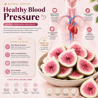 🥇 Premium Fig Slices: Nature’s Antioxidant Power for Heart Health & Daily Wellness