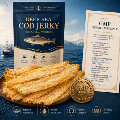 🥇 Wild Alaskan Cod Crisps – Pure Ocean Superfood-EV