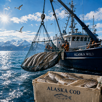 🥇 Wild Alaskan Cod Crisps – Pure Ocean Superfood-EV